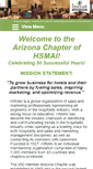 Mobile Screenshot of hsmai-az.org